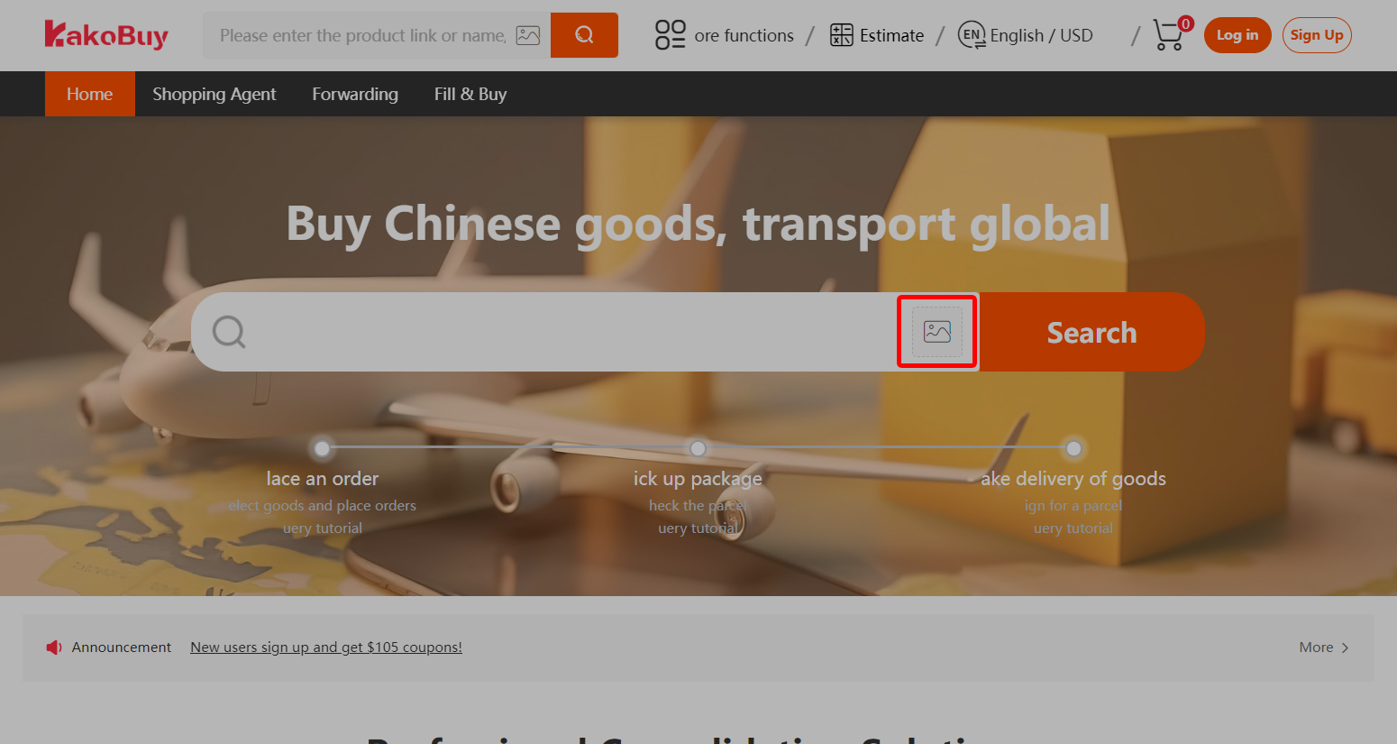 Use the image-search button when you have a reference photo